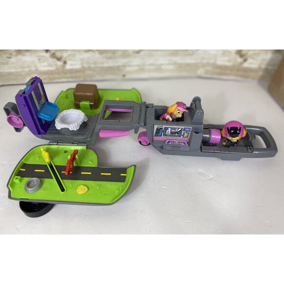 PAW Patrol Transforming Helicopter 2 Figures Dog Bath For Possible Repair 2 READ - Picture 9 of 16